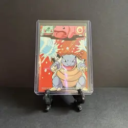 Pokemon Topps TV Animation Series 2 (Blue Logo) #34 Nidoking Stick-on - Image 3
