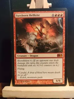 Furyborn Hellkite - Magic 2012 (M12) - LP to NM (see pics) MTG - Image 1
