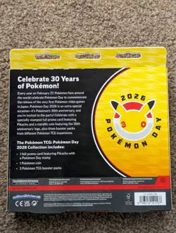 Pokemon Day 2026 Collection 30th Anniversary New & Sealed - Image 2