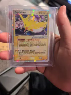 2004 Zapdos EX 116/112 - Fire Red & Leaf Green - Secret Rare Holo Pokemon TCG - Image 1
