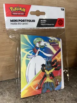 Mega Evolution Mini Portfolio (No Pack) TCG Pokemon Trading Card Holder - Image 1