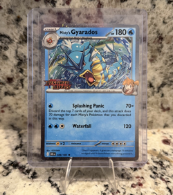 Pokemon Destined Rivals Misty's Gyarados Stamped Promo 49 /182 - Image 1