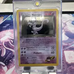 Pokemon TCG Rockets Mewtwo Gym Challenge And Mewtwo Reverse Holo Leg Collection - Image 1