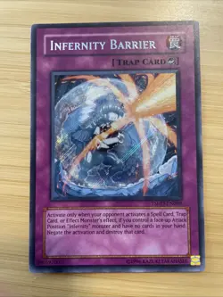 Yugioh - Infernity Barrier - TSHD-EN089 - Secret Rare NM - Image 1
