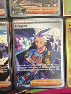 Pokemon TCG Surging Spark Illustration Rare Full Art Gold Lot Of 18 Slakoth - Image 4