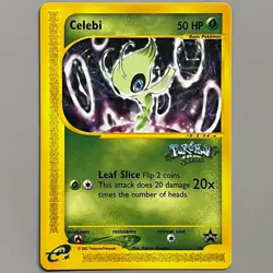 Celebi 50/53 Wotc Black Star Promo Pokemon TCG LP - Image 1