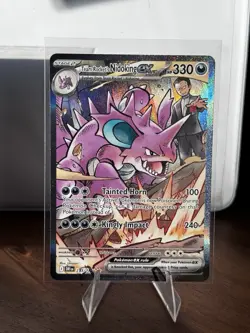 Pokemon TCG Team Rockets Nidoking Destined Rivals Ex 233/182 SIR NM (SKU 1-1) - Image 2