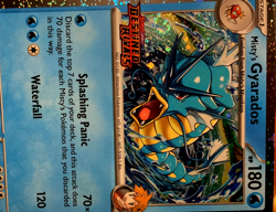 Pokemon Destined Rivals Misty's Gyarados Stamped Promo 49 /182 - Image 2