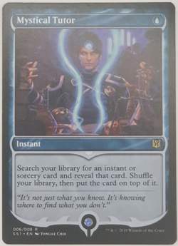 Magic The Gathering - Mystical Tutor Card - Signature Spellbook: Jace - Image 1