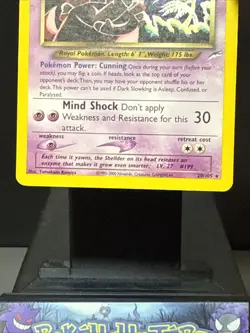 Pokemon Card Dark Slowking 20/105 Neo Destiny Set WOTC Played 2 - Image 3