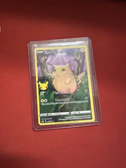 Pokemon Pikachu Promo Card Thunder Jolt Holo Pokemon TCG Collectible - Image 1