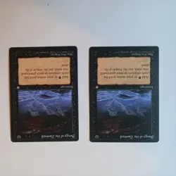MTG Magic the Gathering - 2 x Songs of the Damned - Ice Age - Image 1
