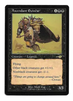 MTG Ascendant Evincar X1 Nemesis edition rare - Image 1