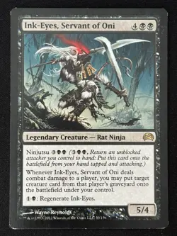 1x MTG Ink-Eyes, Servant of Oni - Planechase Anthology (PCA) #33 - Magic - Image 1