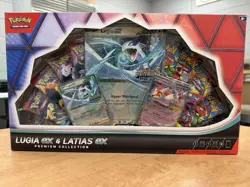 Pokemon TCG Trading Card Game Lugia Ex and Latias Ex Premium Collection Box - Image 1