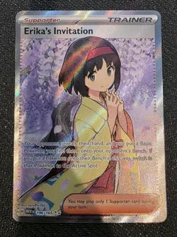 Pokemon TCG - Erika's Invitation - 196/165 151 Ultra Rare *Near Mint* - Image 1