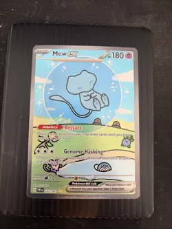 Pokemon TCG Paldean Fates Bubble Mew EX 232/091 Special Illustration SIR Mint✨ - Image 1