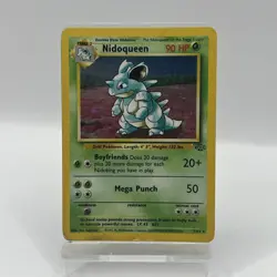 Nidoqueen 7/64 Jungle - Holo Rare - Pokemon TCG Vintage - WOTC 1999 - MP - Image 1
