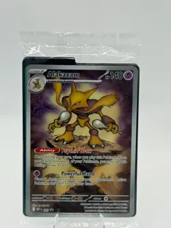 Alakazam - MEP 009 - Black Star Promo - Pokemon Card - SEALED - Image 1