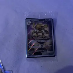 Alakazam MEP 009 Mega Evolution Sealed Pokemon Black Star Promo Card w/Dividers - Image 1