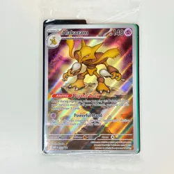 SEALED Alakazam MEP 009 Black Star Promo - Pokemon Mega Evolutions Card English - Image 1