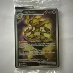 Alakazam - MEP 009 - Black Star Promo - Pokemon Card - SEALED - Image 1