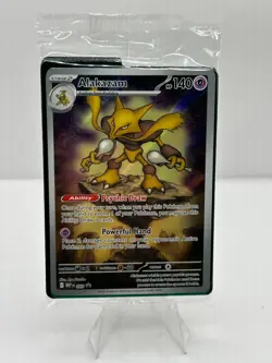 Alakazam - MEP 009 - Black Star Promo - Pokemon Card - SEALED - Image 1