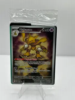 Alakazam - MEP 009 - Black Star Promo - Pokemon Card - SEALED - Image 3