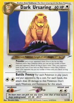 POKEMON NEO DESTINY SET 2000 VINTAGE NINTENDO NEAR MINT YOU CHOOSE - Image 5