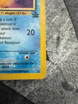Articuno #22 Black Star Promo Pokemon TCG - LP - Image 2