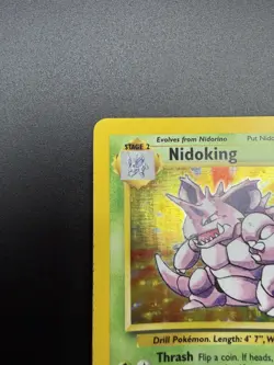 Pokemon TCG Nidoking Base Set 11/102 Holo 1999-2000 Wizards Base Set... - Image 4
