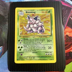 Pokemon TCG Nidoking Base Set 11/102 Holo 1999-2000 Wizards Base Set... - Image 1