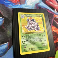 Pokemon TCG Nidoking Base Set 11/102 Holo 1999-2000 Wizards Base Set... - Image 2