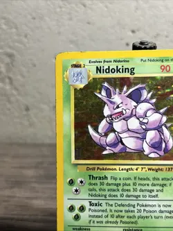 Pokemon TCG Nidoking Base Set 11/102 Holo 1999-2000-WOTC-Fast Shipping-LP! - Image 2