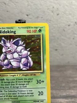 Pokemon TCG Nidoking Base Set 11/102 Holo 1999-2000-WOTC-Fast Shipping-LP! - Image 3