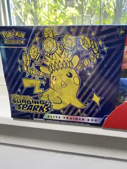 Pokemon Surging Sparks Elite Trainer Box and Booster Bundle Costco ETB Sealed - Image 3