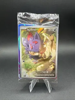 N’s Zorua 189 Holo - SV Journey Together Black Star Promo - Sealed - Pokemon TCG - Image 1