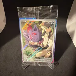 N’s Zorua 189 Holo - SV Journey Together Black Star Promo - Sealed - Pokemon TCG - Image 1