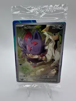 N’s Zorua 189 Holo - SV Journey Together Black Star Promo - Sealed - Pokemon TCG - Image 1