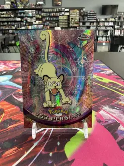 2000 POKEMON PERSIAN TOPPS CHROME RAINBOW FOIL RARE SPECTRA CHROME #53 - Image 1