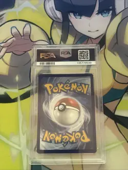 Pokemon TCG Eevee Prismatic Evolution Etb Promo Rare Holo Card PSA 9 Mint - Image 2