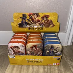 One Piece Card Game [12x] Tin Pack Set Vol2 [TS-02] Display English SHIPS ASAP‼ - Image 1