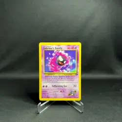 Sabrina's Gastly (Moderately Played) 97/132 Gym Heroes Pokemon Card - Image 1