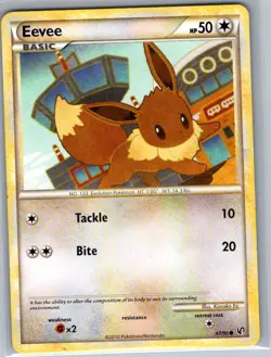 Eevee 47/90 Non Holo Undaunted - Pokemon Card - NM - Image 1