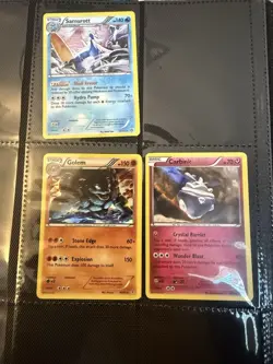 .2019 Ultra Pro Yellow Pikachu Binder, Cards Included, Leather, 9 Pocket Pokemon - Image 5