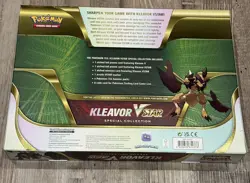 Pokemon TCG - Kleavor VSTAR Special Collection Box New Sealed 4 Packs Plus Cards 820650851254 - Image 2