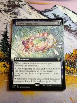 Grave Venerations - Extended Art Commander: Lorwyn Eclipsed MTG - Image 4