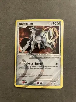 Pokemon Arceus Lv. 100 AR9 Platinum Holo Rare Pokemon Card TCG | LP - Image 1