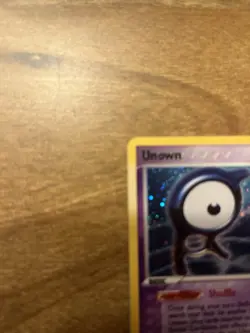 Pokemon TCG Unown Unseen Forces A/28 Holo Rare Basic Psychic 60HP Nintendo 2005 - Image 4