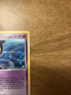 Pokemon TCG Unown Unseen Forces A/28 Holo Rare Basic Psychic 60HP Nintendo 2005 - Image 5